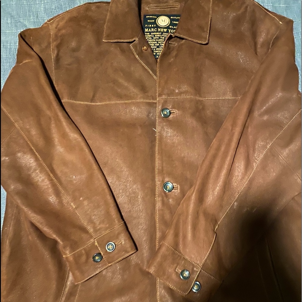 ANDREW MARC Beautiful Suede Jacket Size XXL